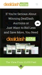 Mobile Screenshot of dealdashelite.com