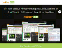 Tablet Screenshot of dealdashelite.com